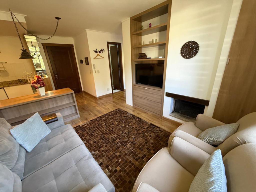 Apartamento 01 Dorm. com 40m² no bairro Parque Das Orquideas em Gramado para Comprar