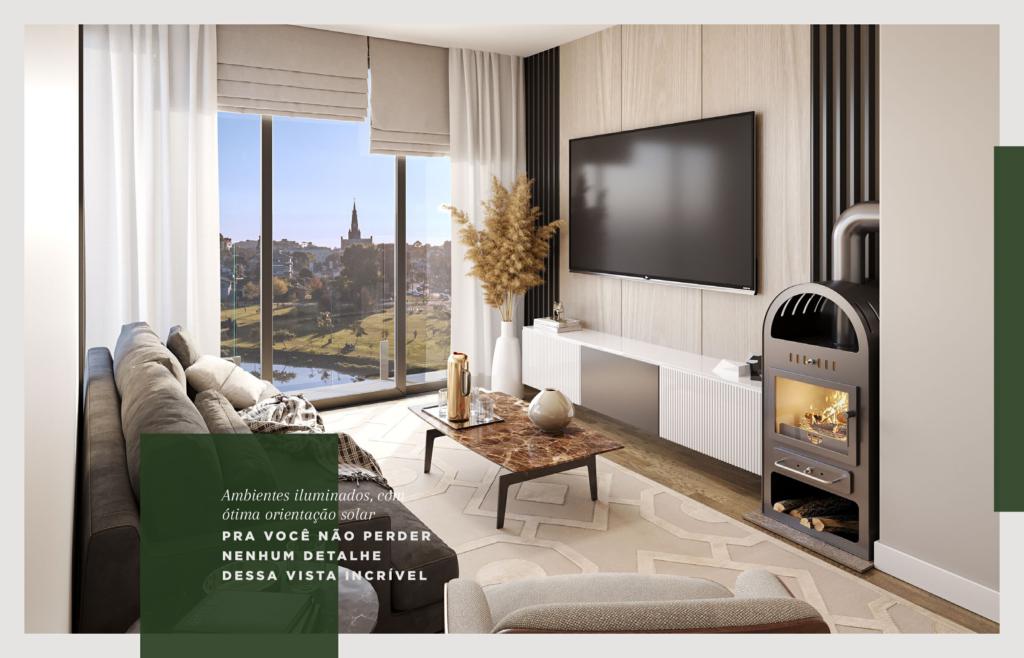 Apartamento 02 Dorm. com 80m² no bairro Centro em Canela para Comprar