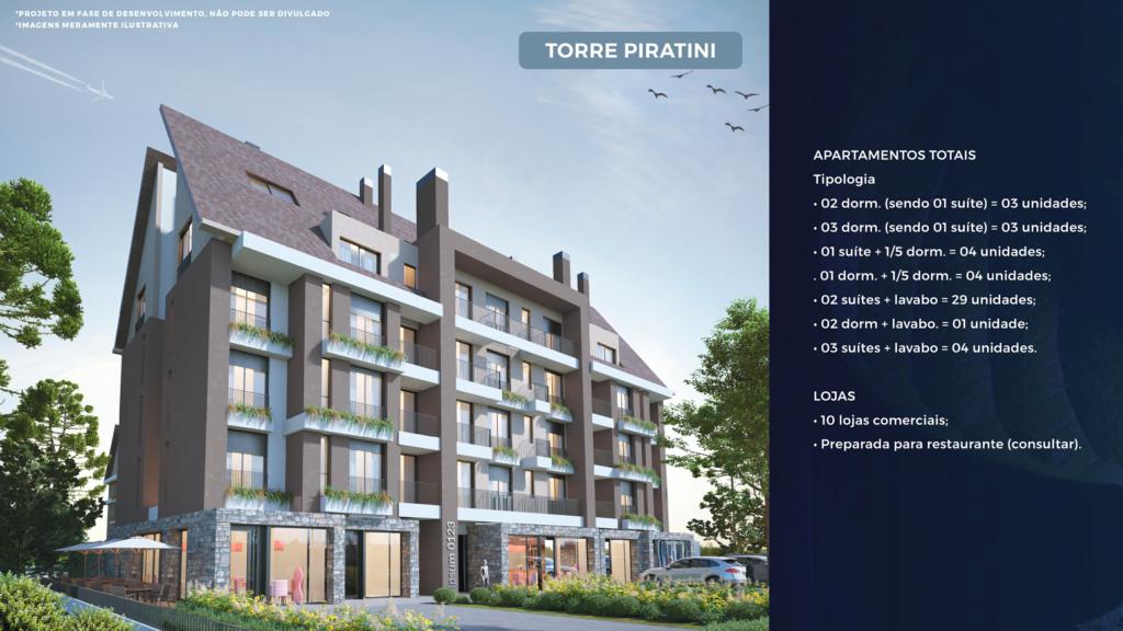 Apartamento 02 Dorm. com 81m² no bairro Planalto em Gramado para Comprar