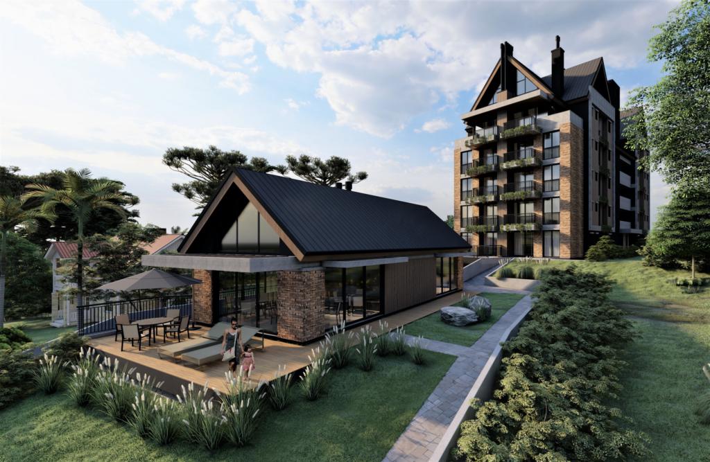 Apartamento 02 Dorm. com 117m² no bairro Centro em Gramado para Comprar