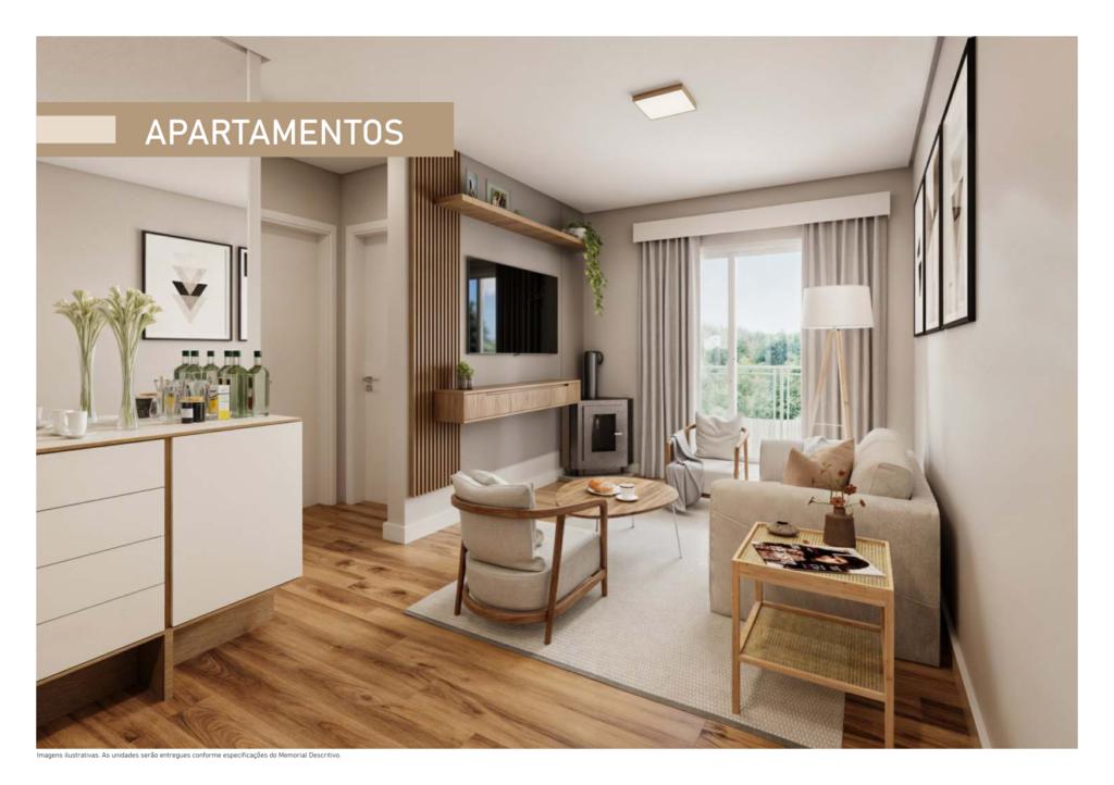 Apartamento 02 Dorm. com 54m² no bairro Vale Dos Pinheiros em Gramado para Comprar
