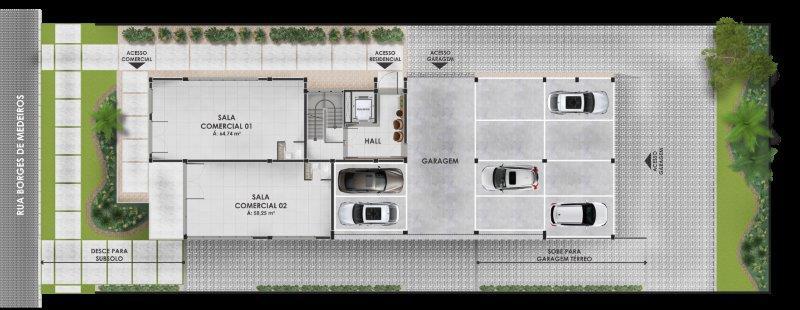 Apartamento 02 Dorm. com 61m² no bairro Centro em Canela para Comprar