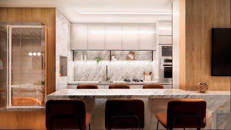 Apartamento 02 Dorm. com 60m² no bairro Piratini em Gramado para Comprar