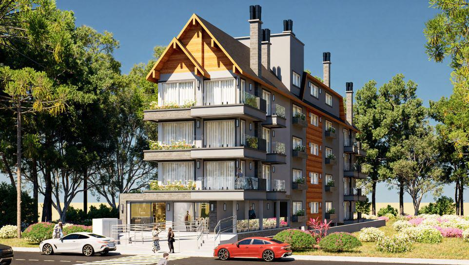 Apartamento 01 Dorm. com 62m² no bairro Centro em Canela para Comprar