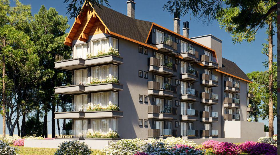 Apartamento 01 Dorm. com 62m² no bairro Centro em Canela para Comprar