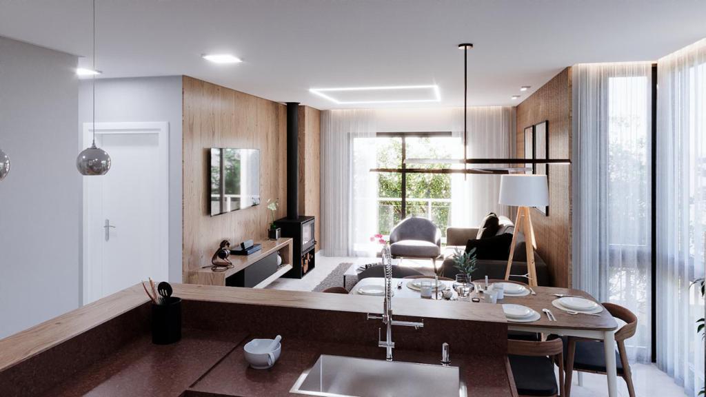 Apartamento 01 Dorm. com 48m² no bairro Centro em Gramado para Comprar