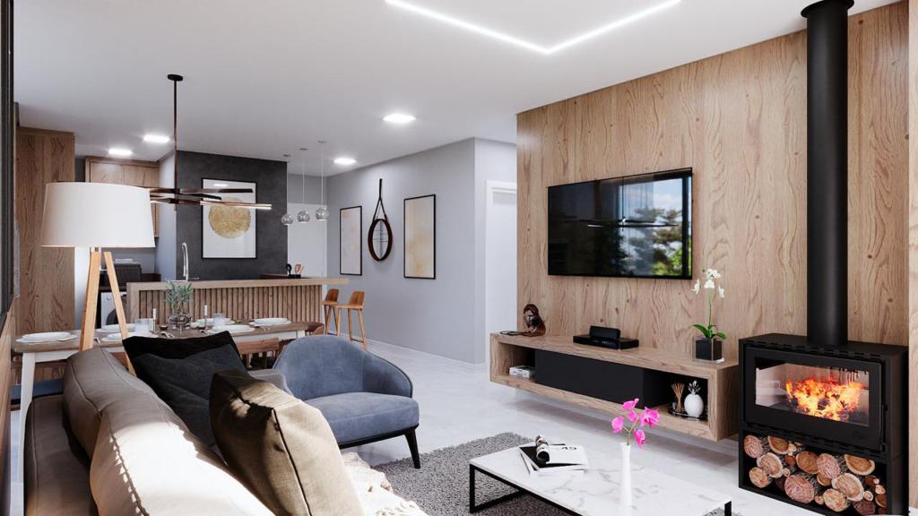 Apartamento 01 Dorm. com 48m² no bairro Centro em Gramado para Comprar