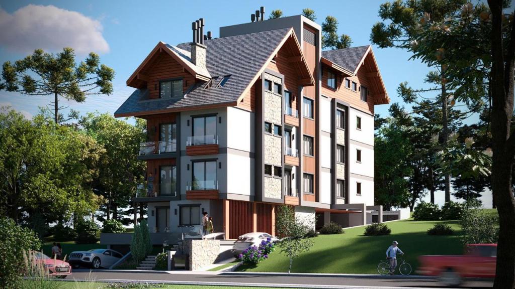 Apartamento 01 Dorm. com 48m² no bairro Centro em Gramado para Comprar