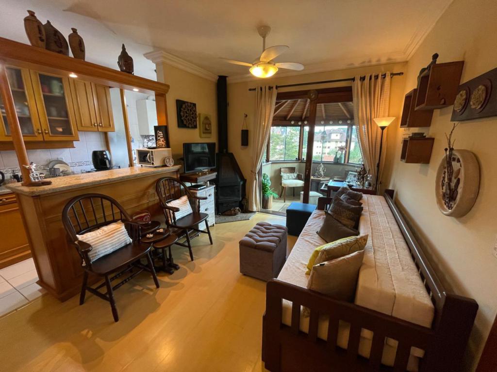 Apartamento 01 Dorm. com 46m² no bairro Centro em Gramado para Comprar