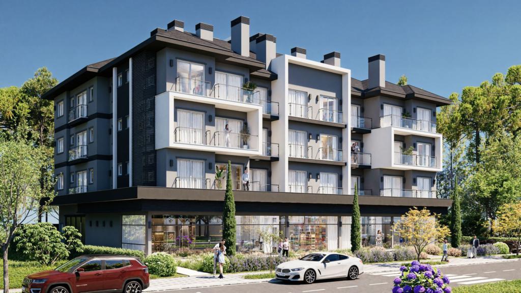 Apartamento 01 Dorm. com 52m² no bairro Varzea Grande em Gramado para Comprar