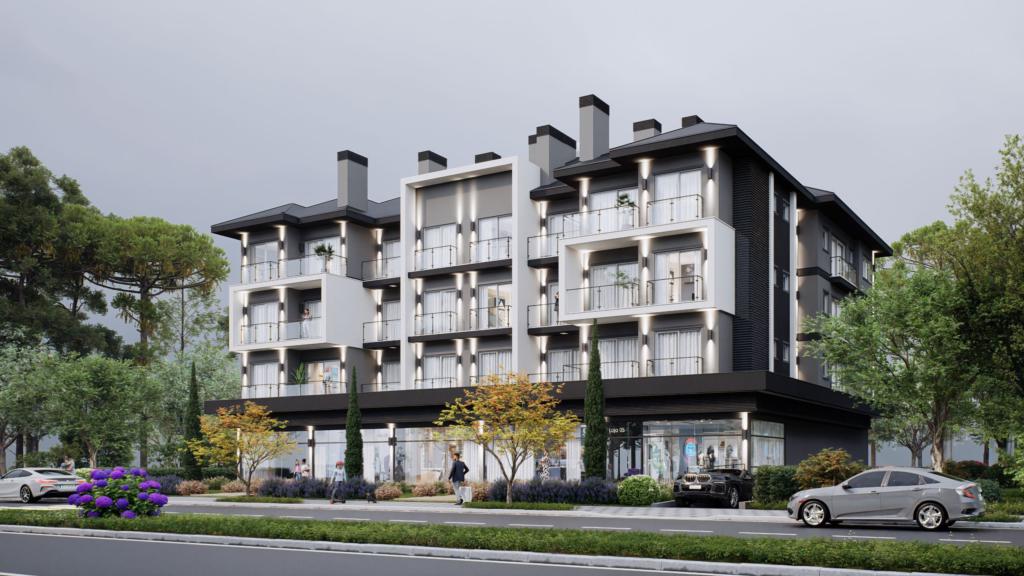 Apartamento 01 Dorm. com 52m² no bairro Varzea Grande em Gramado para Comprar