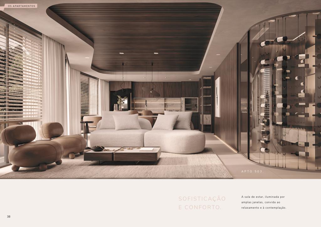 Apartamento 03 Dorm. com 122m² no bairro Centro em Gramado para Comprar