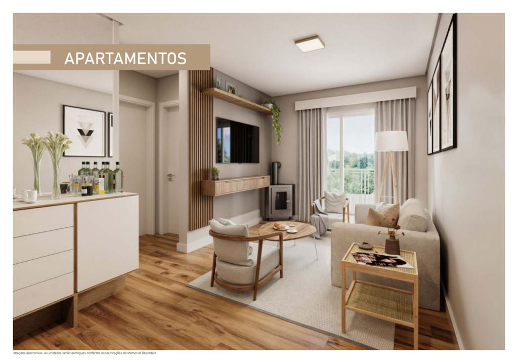 Apartamento 02 Dorm. com 52m² no bairro Vale Dos Pinheiros em Gramado para Comprar