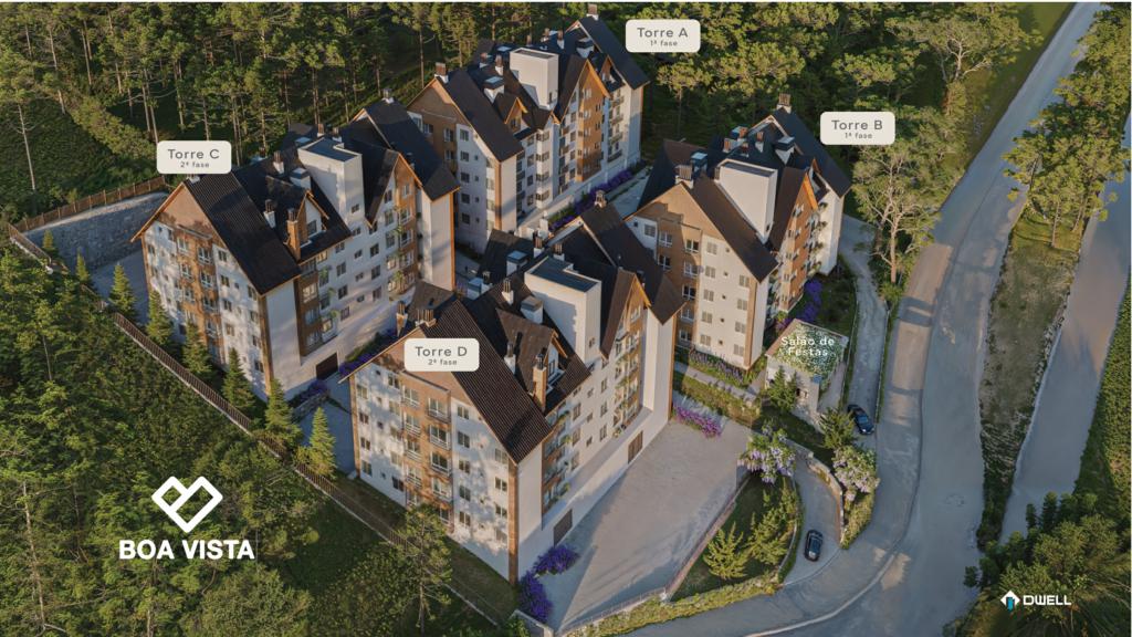 Apartamento 02 Dorm. com 54m² no bairro Varzea Grande em Gramado para Comprar