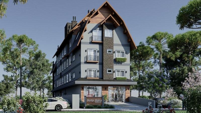 Apartamento 02 Dorm. com 63m² no bairro Moura em Gramado para Comprar