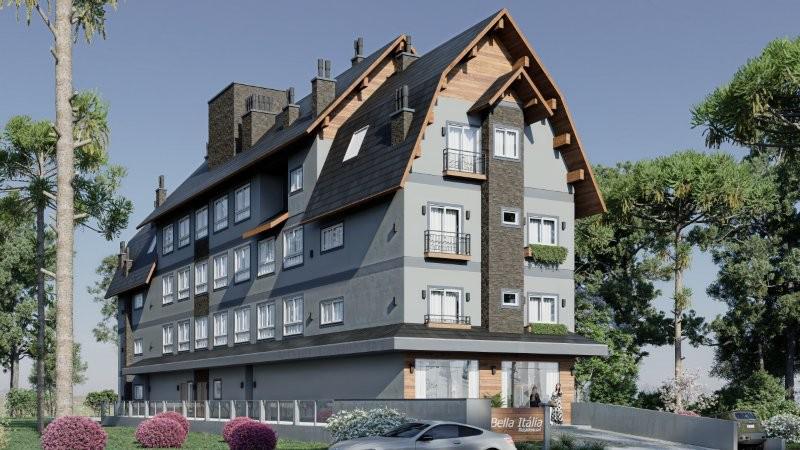Apartamento 02 Dorm. com 63m² no bairro Moura em Gramado para Comprar