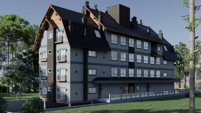Apartamento 02 Dorm. com 63m² no bairro Moura em Gramado para Comprar