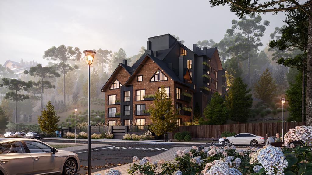 Apartamento 02 Dorm. com 79m² no bairro Centro em Gramado para Comprar