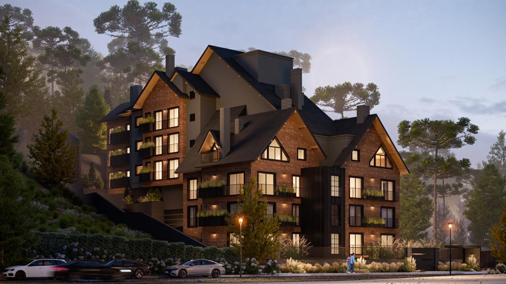 Apartamento 02 Dorm. com 79m² no bairro Centro em Gramado para Comprar