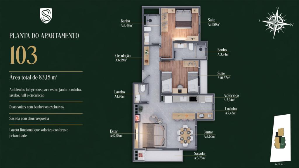 Lançamentos no Saitta Residence em Gramado para Comprar