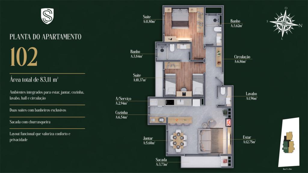 Lançamentos no Saitta Residence em Gramado para Comprar