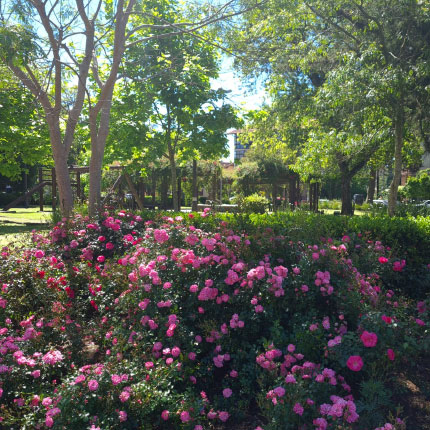Praça das Rosas em Gramado
